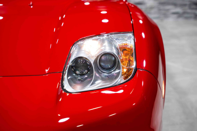 2005 Acura NSX in New Formula Red over Black