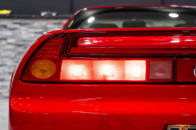 2005 Acura NSX in New Formula Red over Black