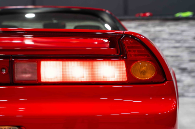 2005 Acura NSX in New Formula Red over Black