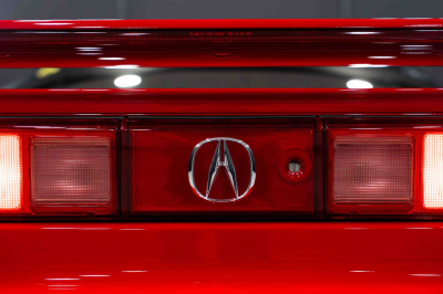 2005 Acura NSX in New Formula Red over Black
