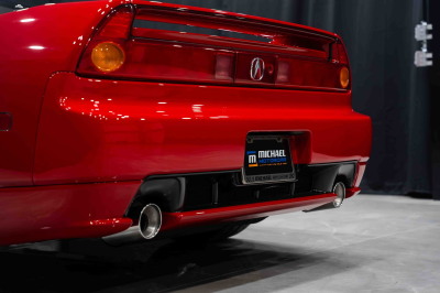 2005 Acura NSX in New Formula Red over Black