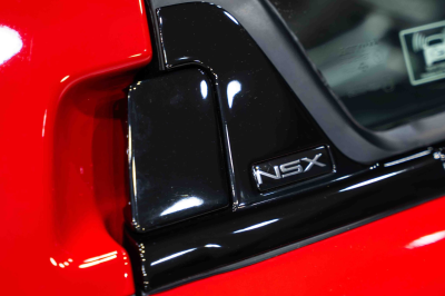 2005 Acura NSX in New Formula Red over Black