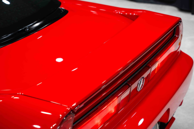 2005 Acura NSX in New Formula Red over Black