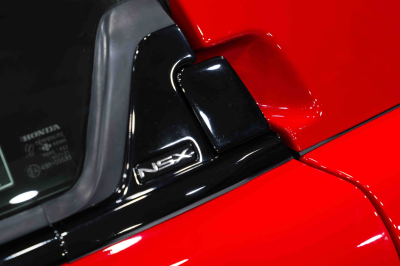 2005 Acura NSX in New Formula Red over Black