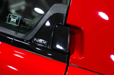 2005 Acura NSX in New Formula Red over Black
