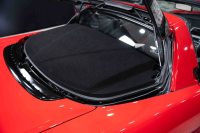 2005 Acura NSX in New Formula Red over Black