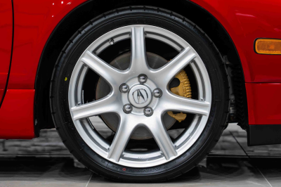 2005 Acura NSX in New Formula Red over Black