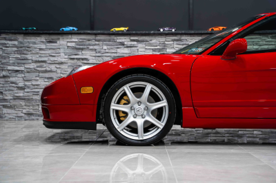 2005 Acura NSX in New Formula Red over Black