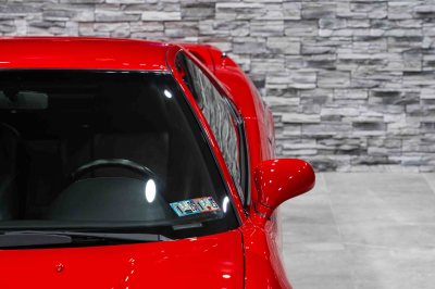 2005 Acura NSX in New Formula Red over Black