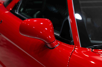 2005 Acura NSX in New Formula Red over Black