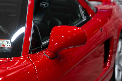 2005 Acura NSX in New Formula Red over Black