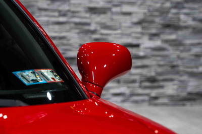 2005 Acura NSX in New Formula Red over Black