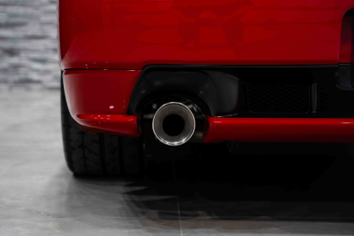 2005 Acura NSX in New Formula Red over Black