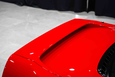 2005 Acura NSX in New Formula Red over Black