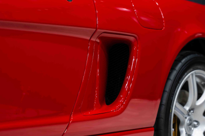 2005 Acura NSX in New Formula Red over Black