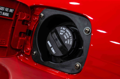 2005 Acura NSX in New Formula Red over Black