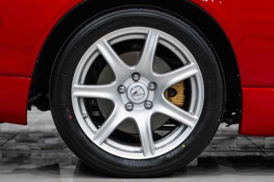 2005 Acura NSX in New Formula Red over Black