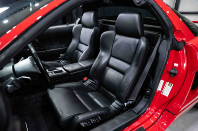 2005 Acura NSX in New Formula Red over Black