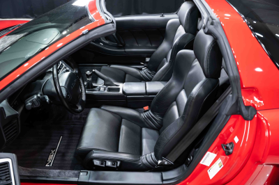 2005 Acura NSX in New Formula Red over Black