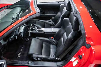 2005 Acura NSX in New Formula Red over Black