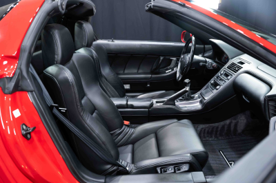 2005 Acura NSX in New Formula Red over Black
