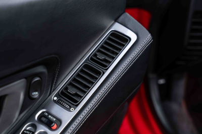 2005 Acura NSX in New Formula Red over Black