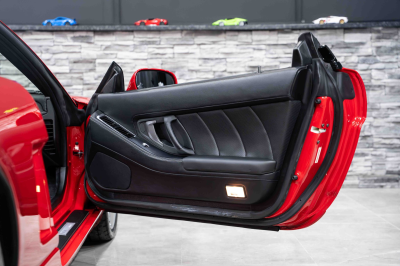 2005 Acura NSX in New Formula Red over Black