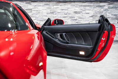 2005 Acura NSX in New Formula Red over Black