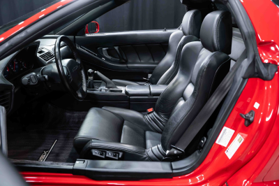 2005 Acura NSX in New Formula Red over Black