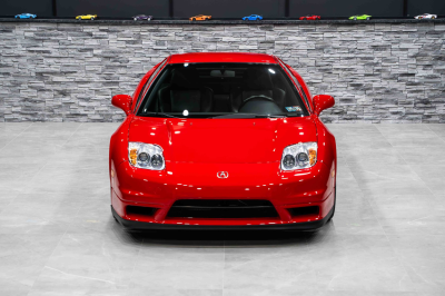 2005 Acura NSX in New Formula Red over Black