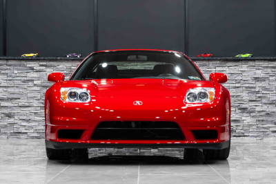 2005 Acura NSX in New Formula Red over Black