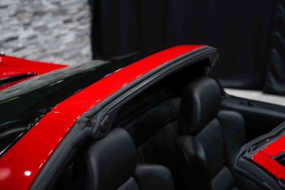2005 Acura NSX in New Formula Red over Black