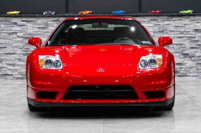 2005 Acura NSX in New Formula Red over Black
