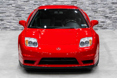 2005 Acura NSX in New Formula Red over Black