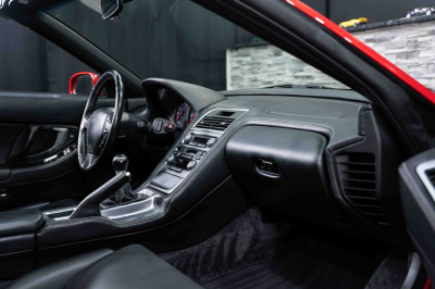 2005 Acura NSX in New Formula Red over Black