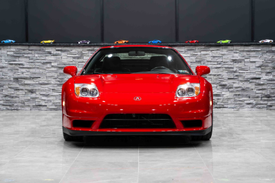 2005 Acura NSX in New Formula Red over Black