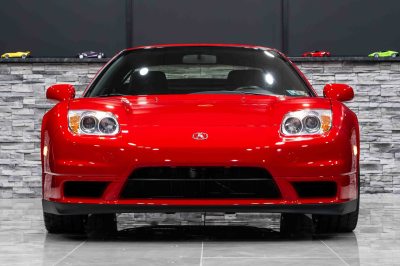 2005 Acura NSX in New Formula Red over Black
