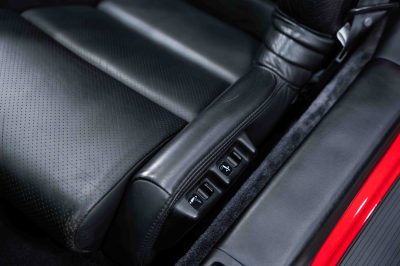 2005 Acura NSX in New Formula Red over Black