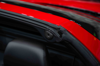 2005 Acura NSX in New Formula Red over Black