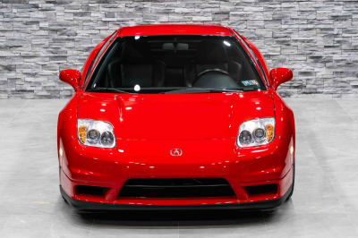 2005 Acura NSX in New Formula Red over Black