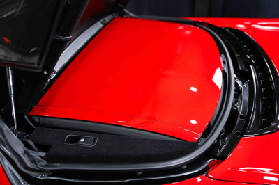 2005 Acura NSX in New Formula Red over Black