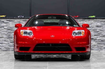 2005 Acura NSX in New Formula Red over Black