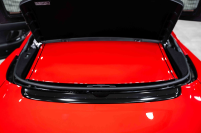 2005 Acura NSX in New Formula Red over Black