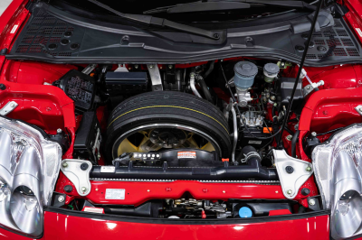 2005 Acura NSX in New Formula Red over Black