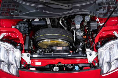 2005 Acura NSX in New Formula Red over Black