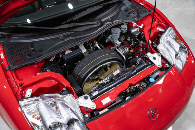 2005 Acura NSX in New Formula Red over Black