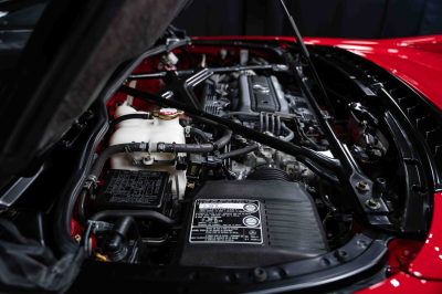 2005 Acura NSX in New Formula Red over Black