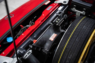 2005 Acura NSX in New Formula Red over Black