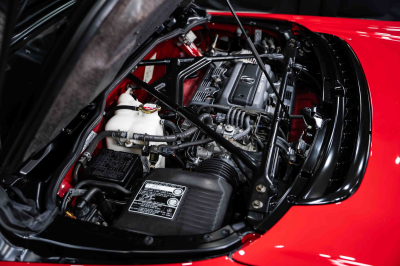 2005 Acura NSX in New Formula Red over Black