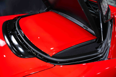 2005 Acura NSX in New Formula Red over Black